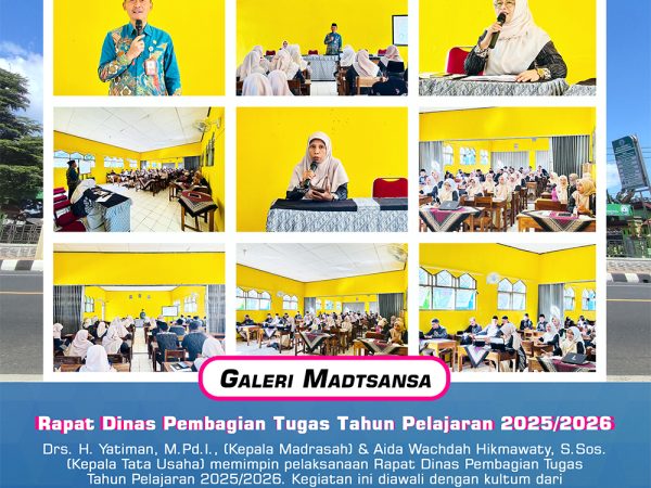 Rapat Dinas Pembagian Tugas Tahun Pelajaran 2025/2026