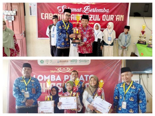 Jadi Juri, Dua Guru Madtsansa Sukseskan Porseni MI Tingkat Kabupaten Banjarnegara