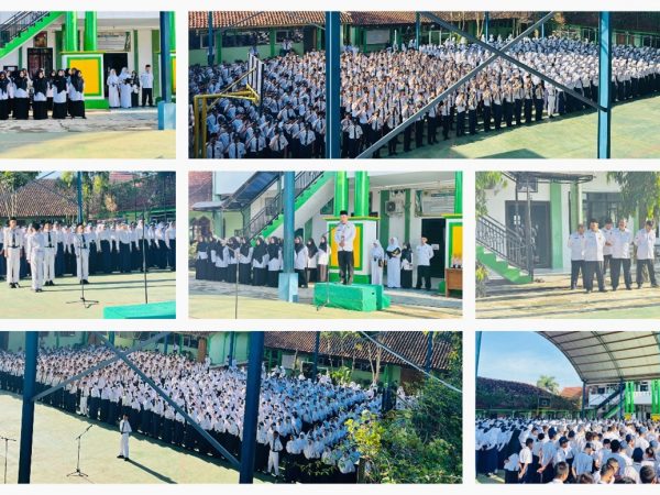 Apel Bersama GTK dan Siswa MTs Negeri 1 Banjarnegara Berlangsung Khidmat, Pembina Apel Tekankan Tiga “Penyakit” Penggerogot Semangat Belajar