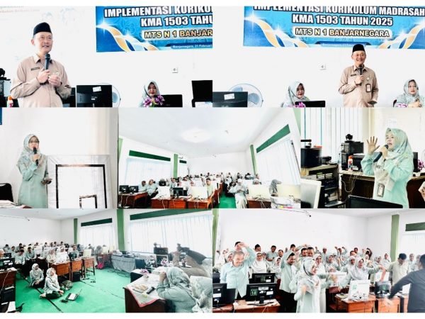 Diseminasi Penguatan Implementasi Kurikulum Berbasis Cinta dan Pembelajaran Mendalam di MTs Negeri 1 Banjarnegara