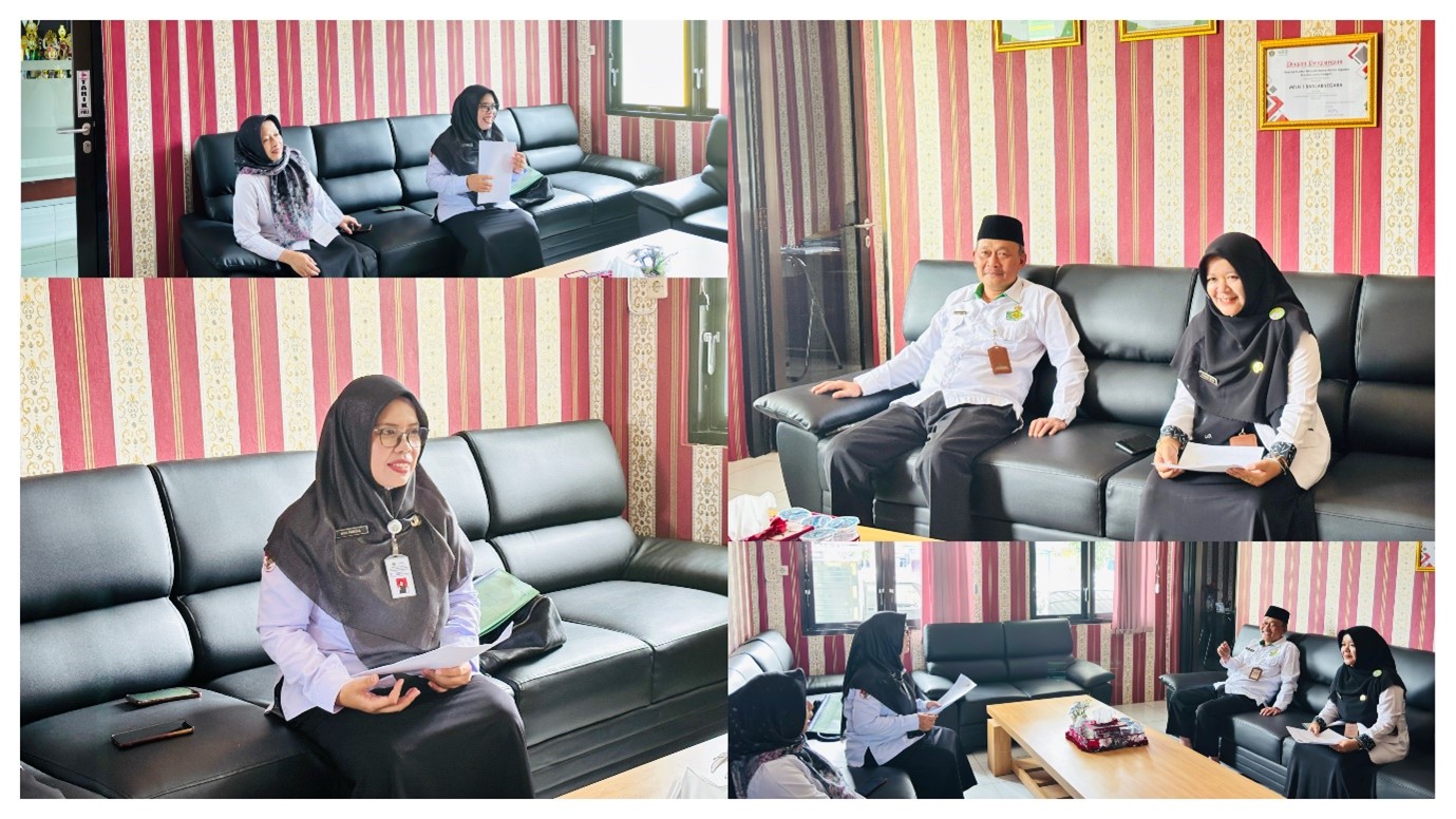 Pengawas Kemenag Lakukan Monitoring dan Evaluasi Pelaksanaan ASTS dan ASAT di MTs Negeri 1 Banjarnegara