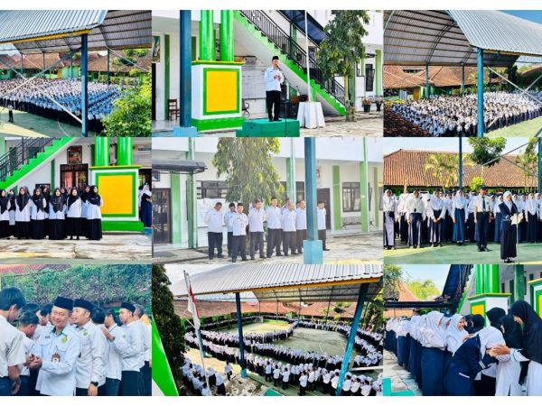 Apel Halal Bihalal Awali Hari Pertama Masuk, MTs Negeri 1 Banjarnegara Perkuat Silaturahmi Warga Madrasah