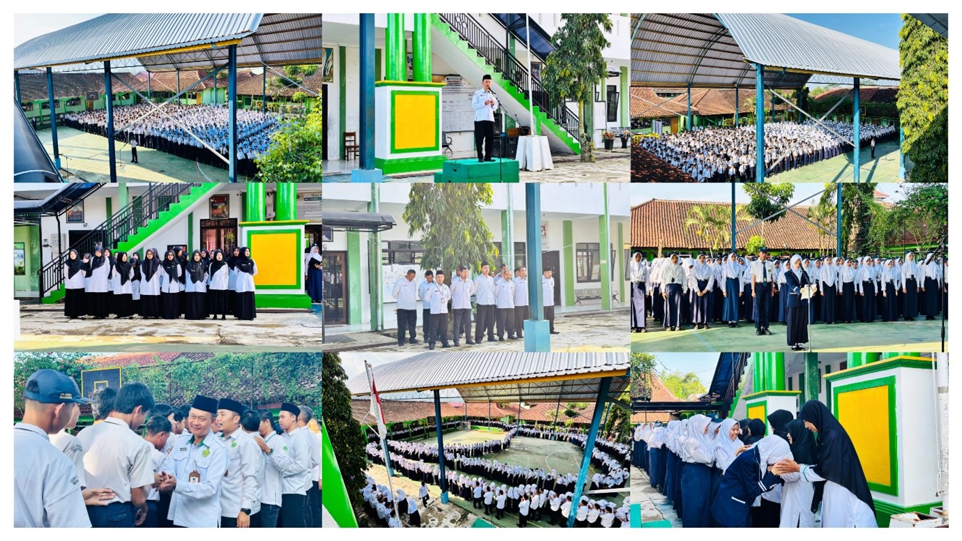 Apel Halal Bihalal Awali Hari Pertama Masuk, MTs Negeri 1 Banjarnegara Perkuat Silaturahmi Warga Madrasah