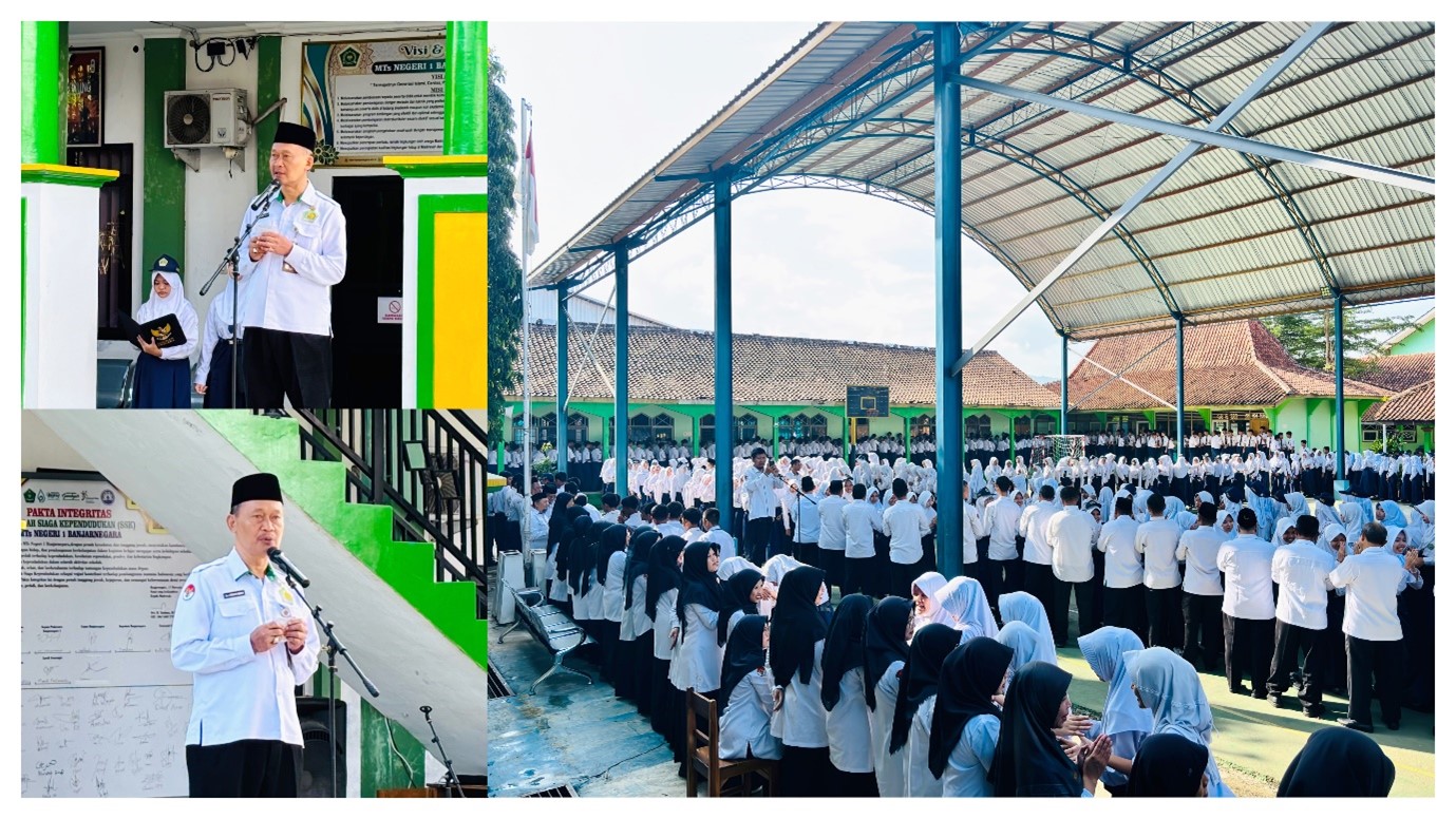 Amanat Apel Halal Bihalal, Kepala MTs Negeri 1 Banjarnegara Tekankan Manfaat Maaf dan Memaafkan Amanat Apel Halal Bihalal, Kepala MTs Negeri 1 Banjarnegara Tekankan Manfaat Maaf dan Memaafkan