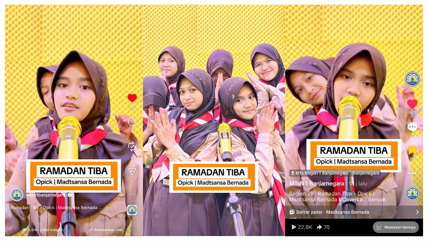 Madtsansa Bernada Edisi Ramadan Hadirkan “Ramadan Tiba”, Semarakkan Syiar di Media Sosial