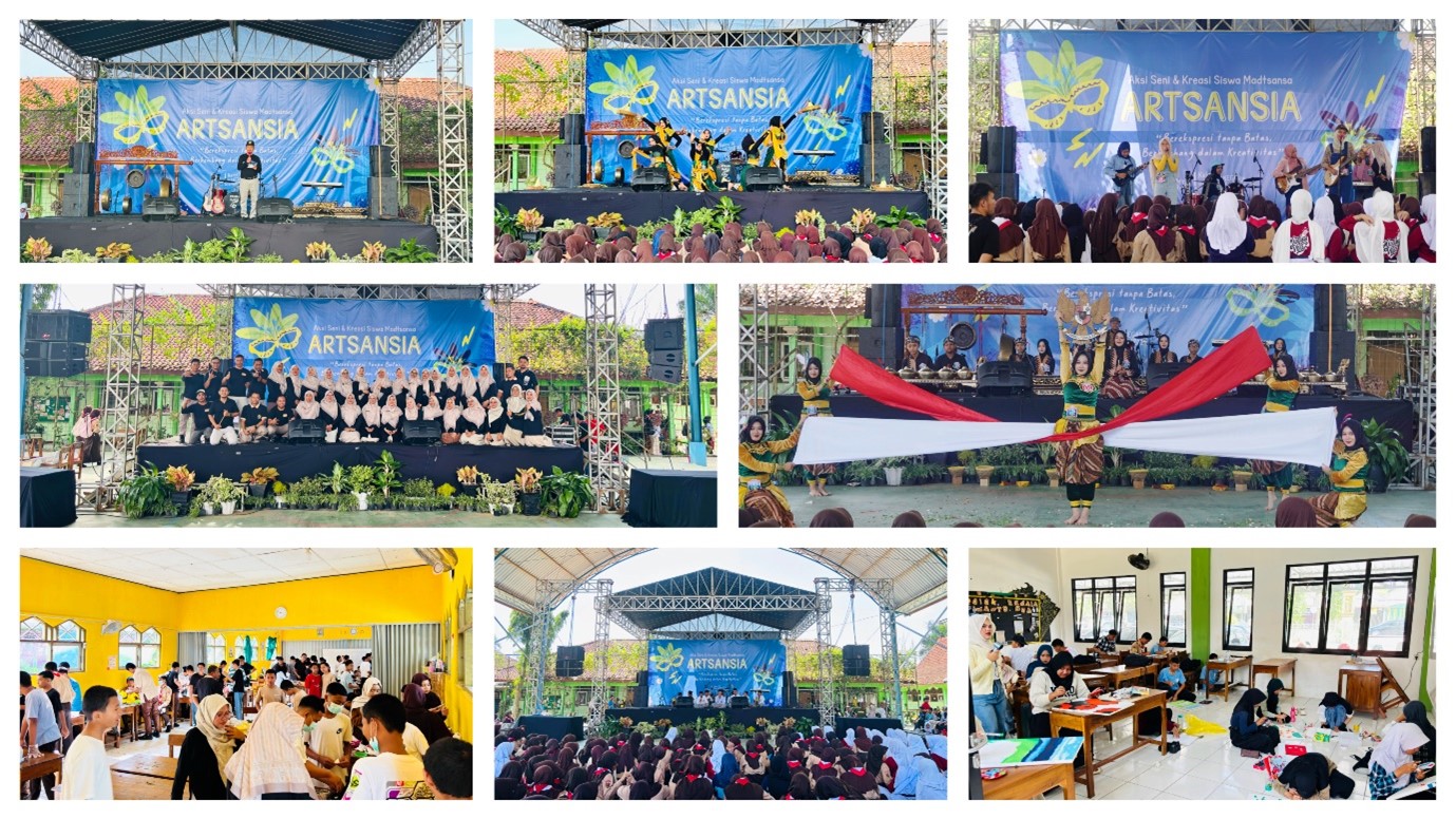 Aksi Seni dan Kreasi Siswa Madtsansa “ARTSANSIA” Tampilkan Bakat dan Kreativitas Siswa Kelas IX