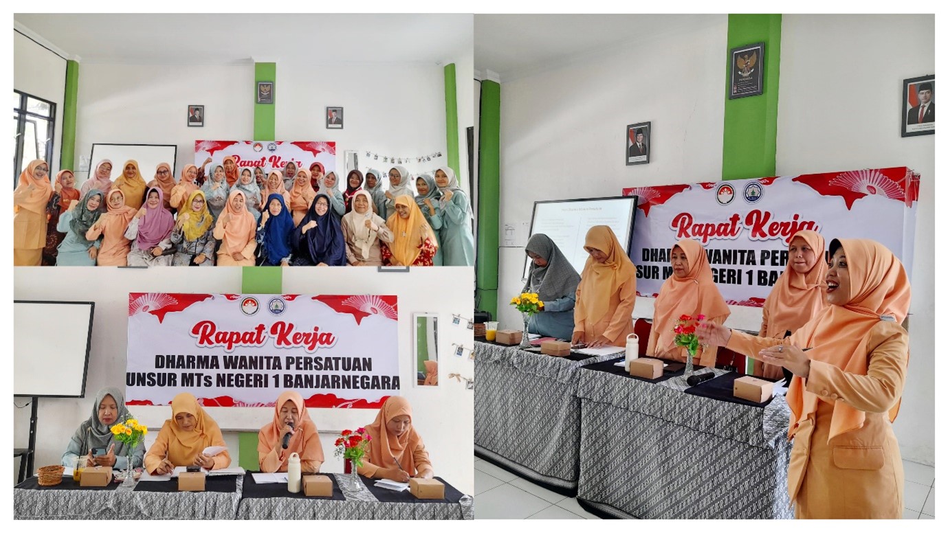 Bangun Sinergi dan Kebersamaan, DWP MTs Negeri 1 Banjarnegara Laksanakan Raker Penuh Antusiasme