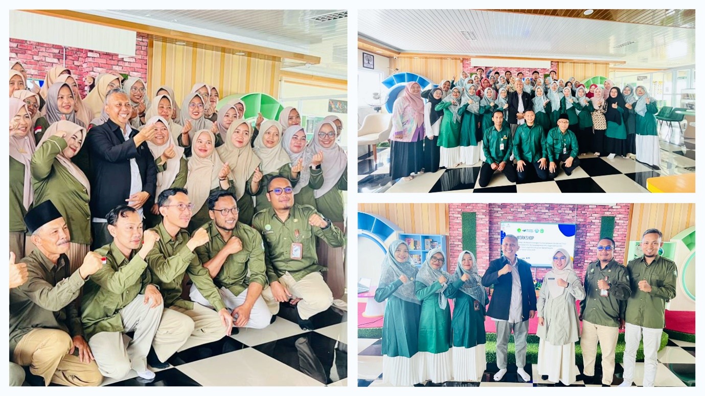 Enam Guru MTs Negeri 1 Banjarnegara Ikuti MGMP di MTs Negeri 2 Banjarnegara