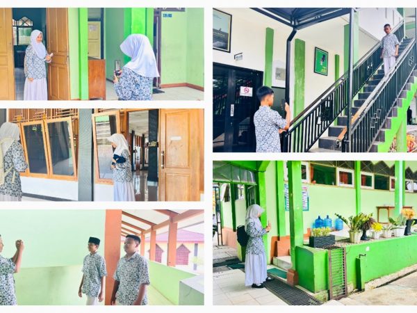 FOSI MTsN 1 Banjarnegara Asah Kreativitas Siswa Lewat Praktik Sinematografi Langsung