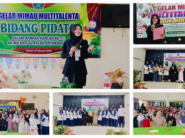 Guru MTs Negeri 1 Banjarnegara Jadi Juri Lomba Pidato dalam Rangka Harlah ke-14 MIMA Al Falah Joyokusumo