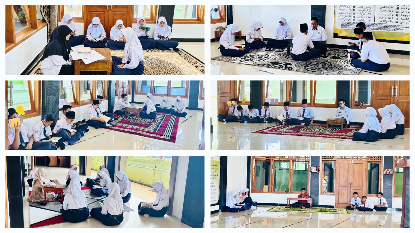 Halaqah Harian Kelas Unggulan Tahfiz MTs Negeri 1 Banjarnegara Perkuat KarakterQur’ani Siswa