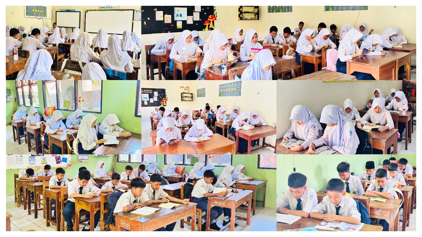 Jaga Budaya Literasi, Madtsansa Laksanakan Baca Senyap