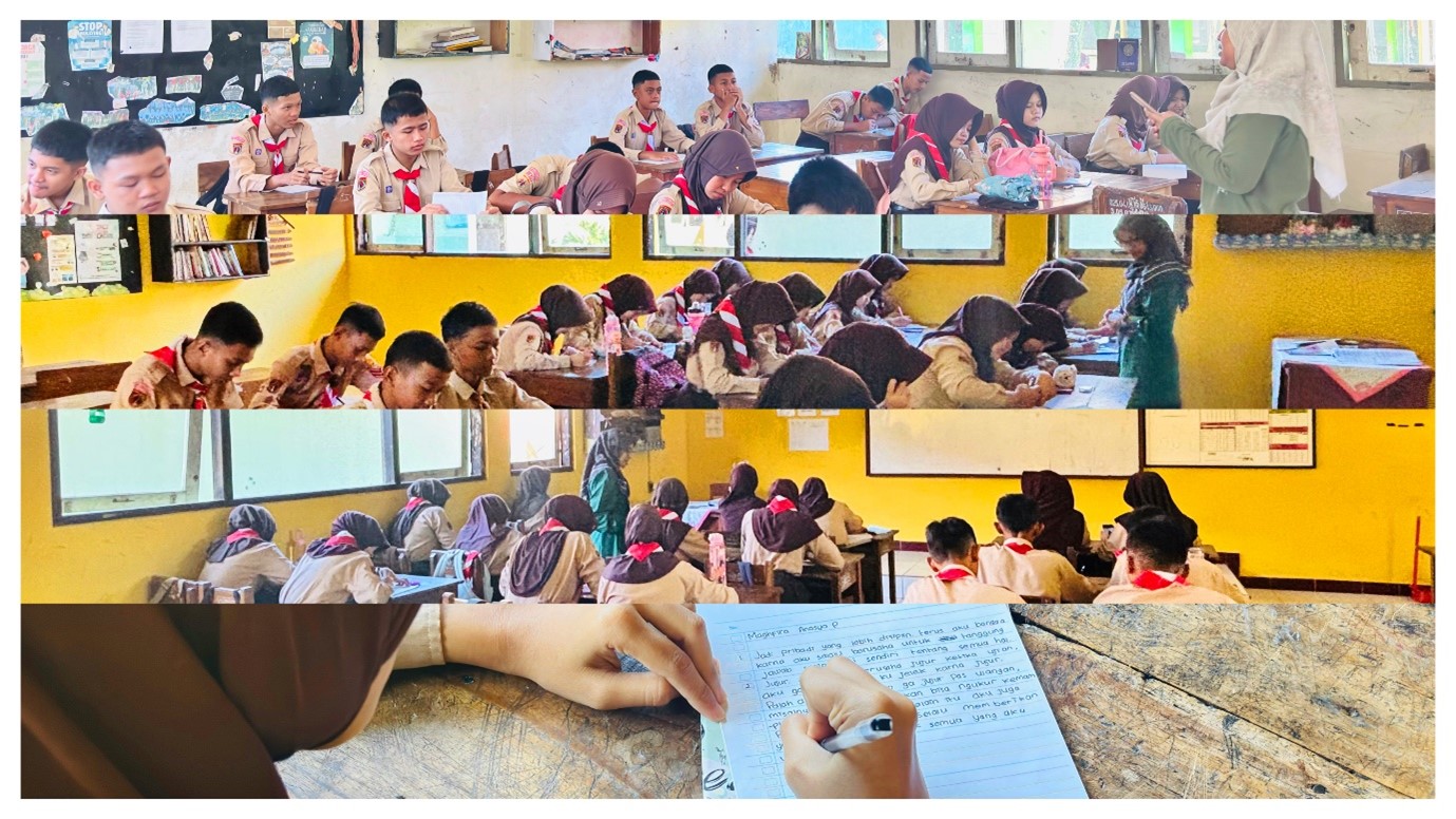 Journaling Time: Road to Success, Siswa Kelas 9 MTs Negeri 1 Banjarnegara Bangun Motivasi dan Refleksi Diri