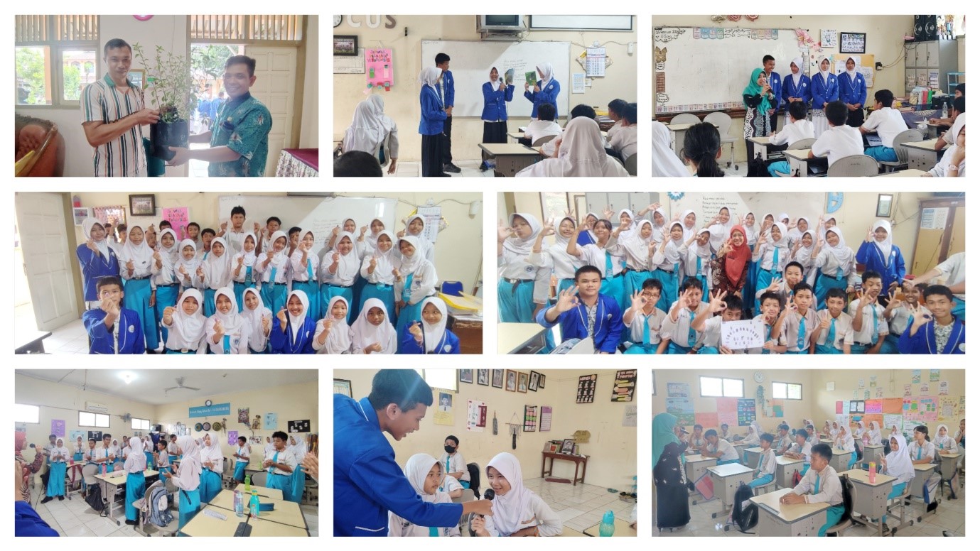 Kader SSK MTs Negeri 1 Banjarnegara Laksanakan Pengimbasan ke SD dan MI, Tanamkan Kesadaran Kependudukan Sejak Dini