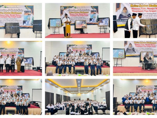 Launching dan Bedah Buku Kelas Sastra MTs Negeri 1 Banjarnegara Hadirkan Dosen Sastra UMP