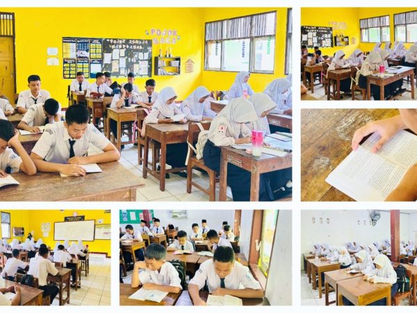 MTs Negeri 1 Banjarnegara Perkuat Budaya Literasi melalui Program Baca Senyap