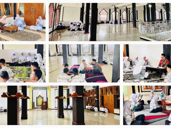 Pagi Penuh Berkah, Siswa Kelas Unggulan Tahfiz MTs Negeri 1 Banjarnegara Khusyuk Ikuti Halaqah Harian