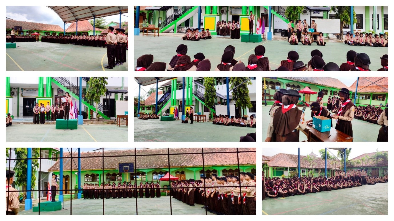 Pemilihan Pratama Putra dan Putri Pramuka Penggalang MTs Negeri 1 Banjarnegara Berlangsung Demokratis