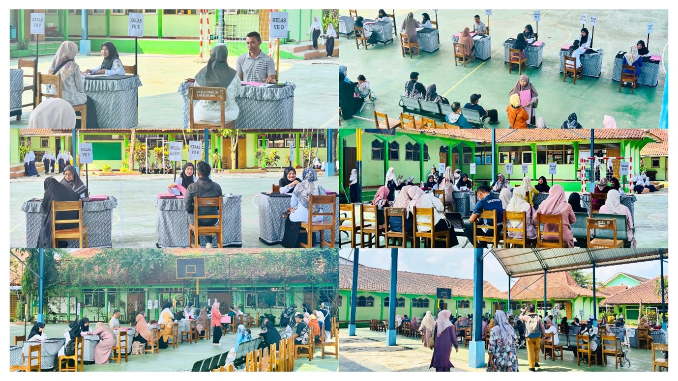 Penerimaan Hasil ASTS Genap MTs Negeri 1 Banjarnegara Berjalan Tertib dan Kondusif