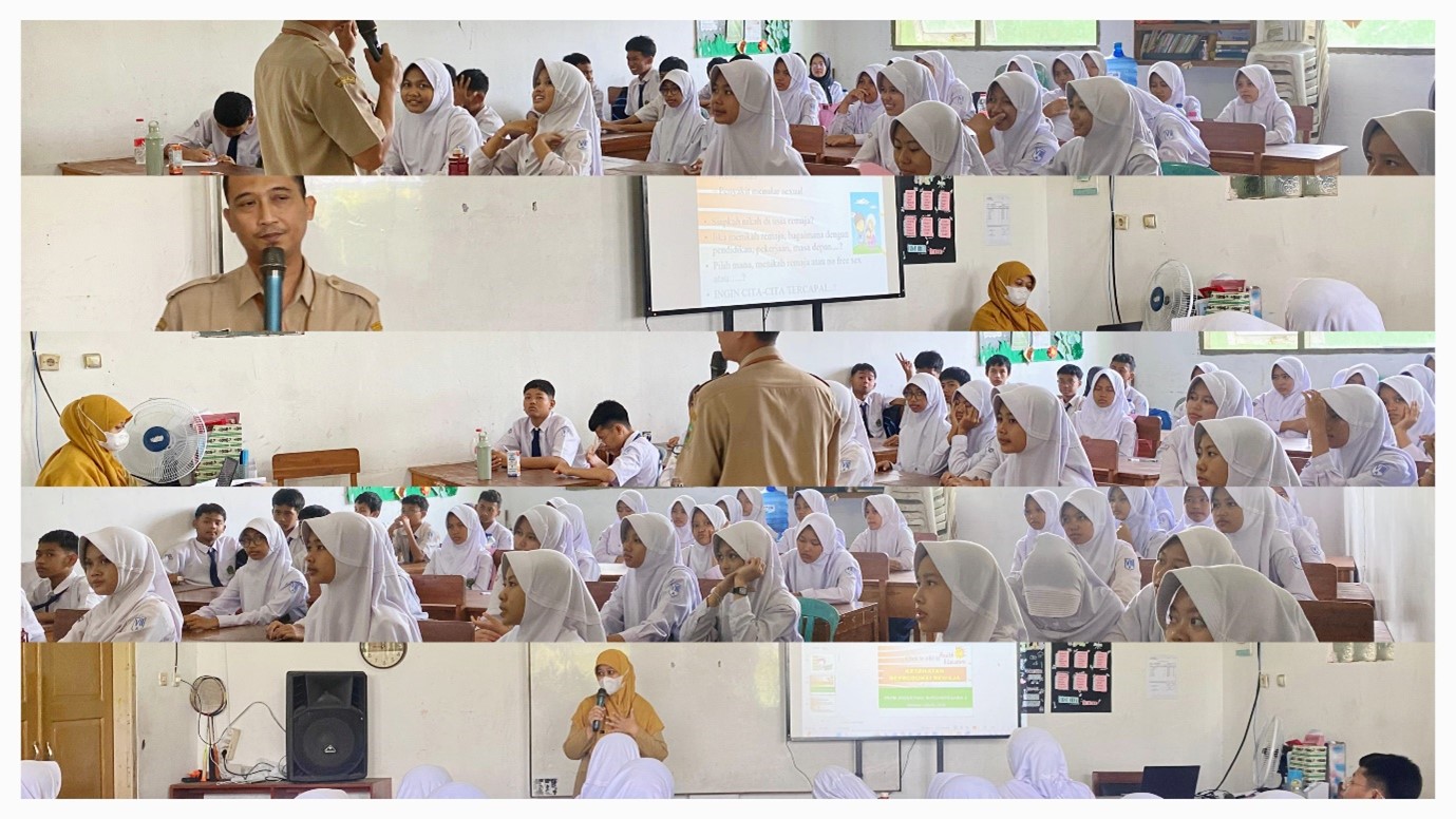 Penyuluhan Kesehatan Remaja oleh Puskesmas Banjarnegara 1 di MTs Negeri 1 Banjarnegara