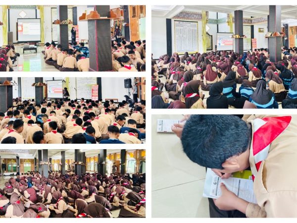 Seminar Motivasi Belajar Bersama Ganesha Operation Bangkitkan Semangat Siswa Kelas VIII MTs Negeri 1 Banjarnegara