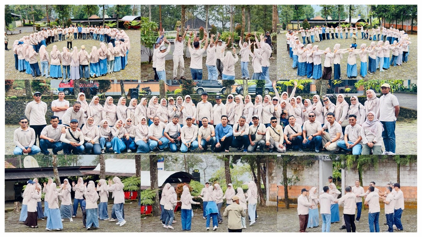 Seru dan Penuh Makna! Bersama Tambi Tea Resort GTK MTsN 1 Banjarnegara Pererat Kekompakan Lewat Fun Team Building