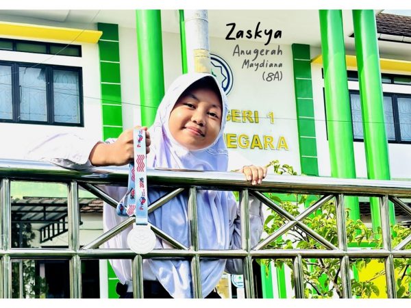 Siswa MTsN 1 Banjarnegara Raih Medali Perak Pra OSN, Diserahkan di Dindikpora