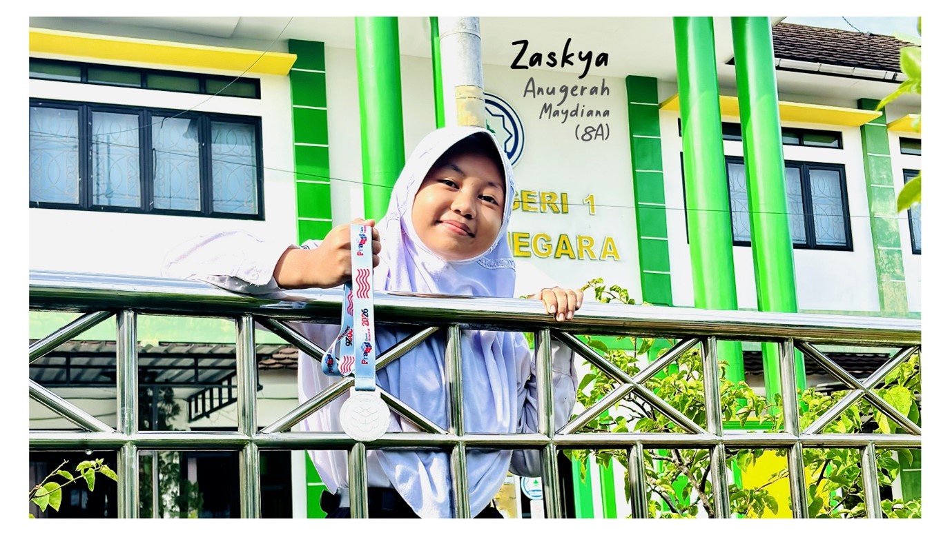 Siswa MTsN 1 Banjarnegara Raih Medali Perak Pra OSN, Diserahkan di Dindikpora