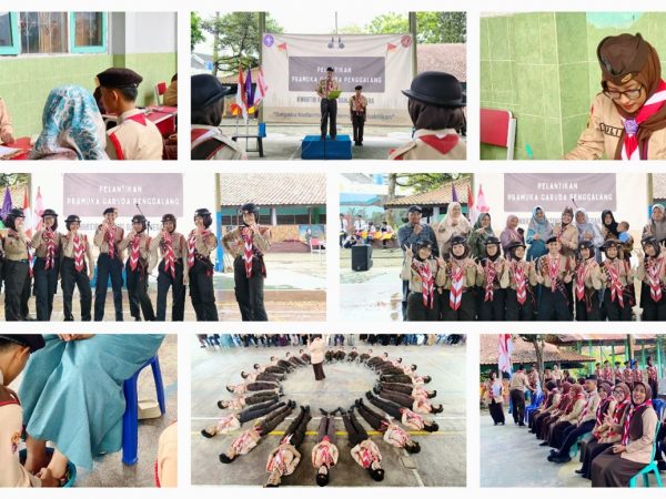 Uji dan Pelantikan Pramuka Garuda Penggalang, Sembilan Siswa MTs Negeri 1 Banjarnegara Tunjukkan Keteladanan