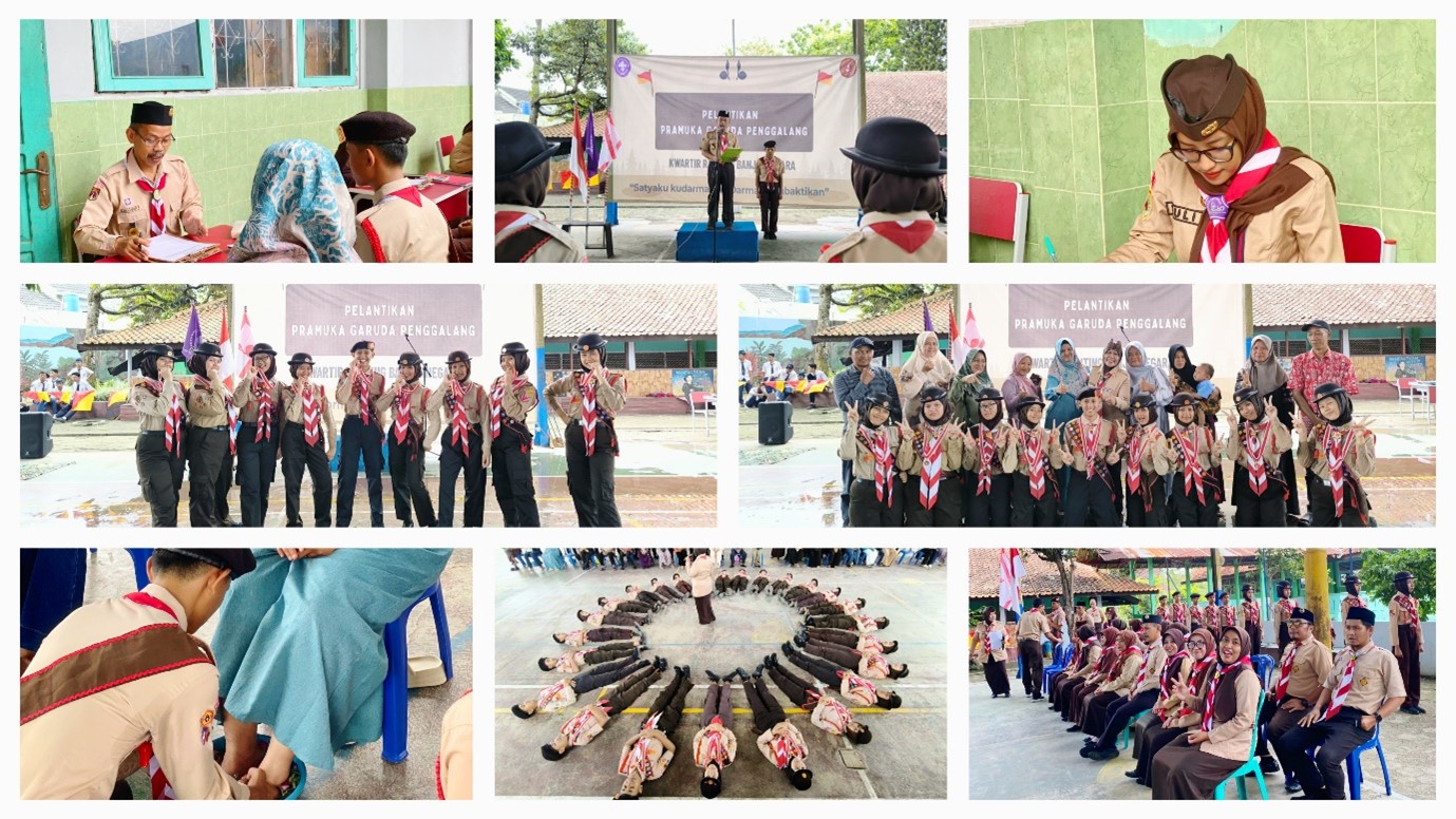 Uji dan Pelantikan Pramuka Garuda Penggalang, Sembilan Siswa MTs Negeri 1 Banjarnegara Tunjukkan Keteladanan