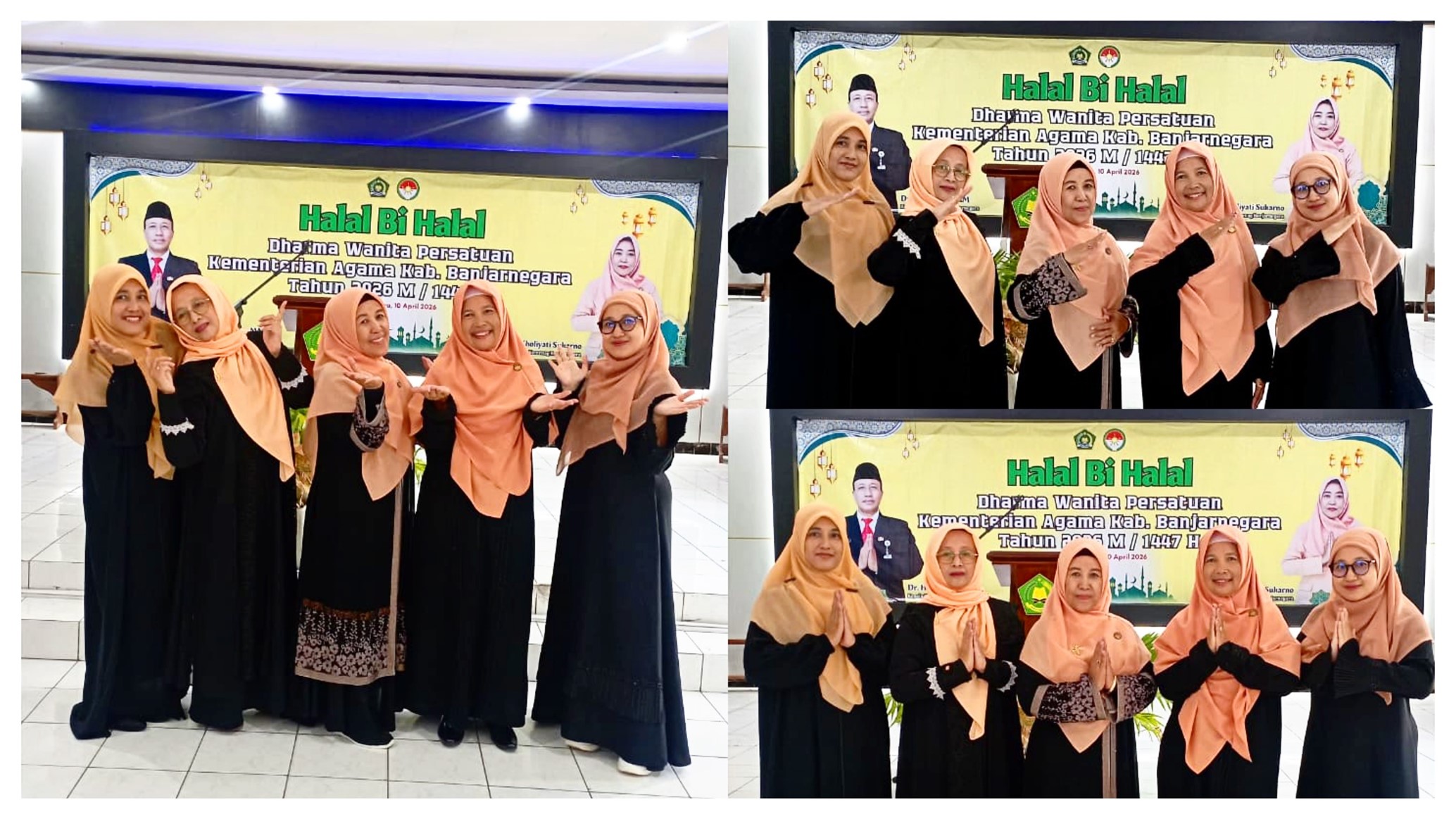 Wanita MTs Negeri 1 Banjarnegara Ikuti Halal Bihalal DWP Kemenag Banjarnegara