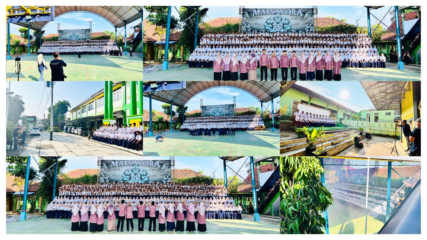 Momen Kebersamaan Angkatan Kelas 9 MTs Negeri 1 Banjarnegara Bersama Focus On Me