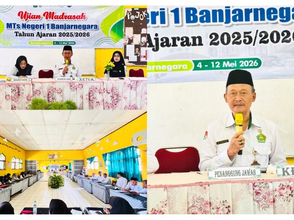 Resmi Ditutup: Pelaksanaan UM MTs Negeri 1 Banjarnegara Tahun 2026 Berjalan Sukses dan Lancar