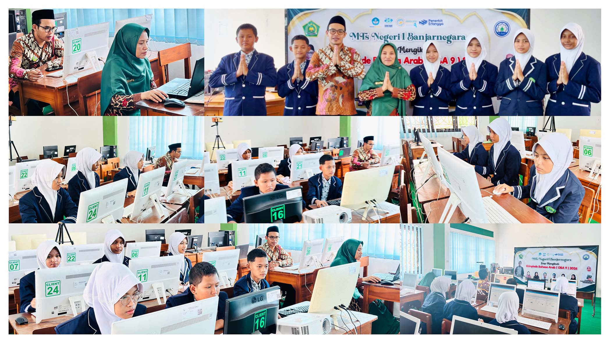 Siap Berlaga di OBA 2026, Siswa MTsN 1 Banjarnegara Antusias Ikuti Simulasi