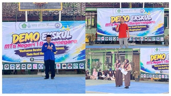 Madtsansa Beraksi, Kreatif Berinovasi, Tiada Henti Menginspirasi: Demo Ekstrakurikuler Tutup Rangkaian MATAMUDA MTs Negeri 1 Banjarnegara Madtsansa Beraksi, Kreatif Berinovasi, Tiada Henti Menginspirasi: Demo Ekstrakurikuler Tutup Rangkaian MATAMUDA MTs Negeri 1 Banjarnegara