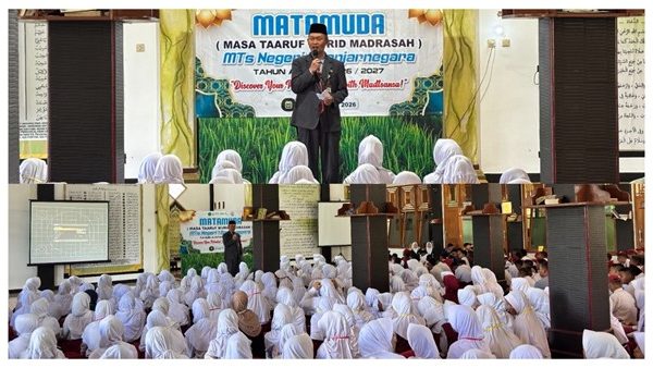 Materi Kemadrasahan Warnai MATAMUDA MTs Negeri 1 Banjarnegara, Kepala Madrasah Paparkan Visi Misi