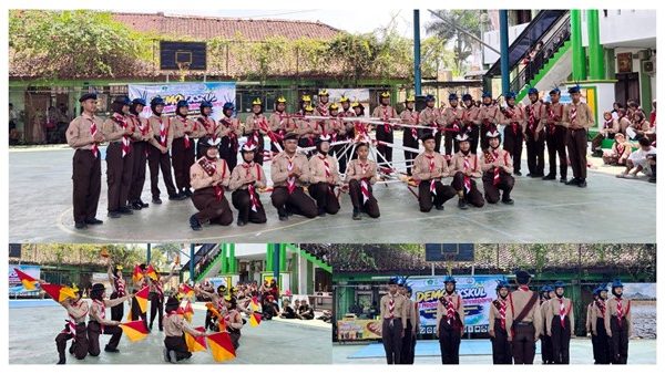 Pramuka Madtsansa Tampil Memukau, Atraksi Keterampilan Kepramukaan Sukses Curi Perhatian Peserta Demo Ekstrakurikuler Pramuka Madtsansa Tampil Memukau, Atraksi Keterampilan Kepramukaan Sukses Curi Perhatian Peserta Demo Ekstrakurikuler