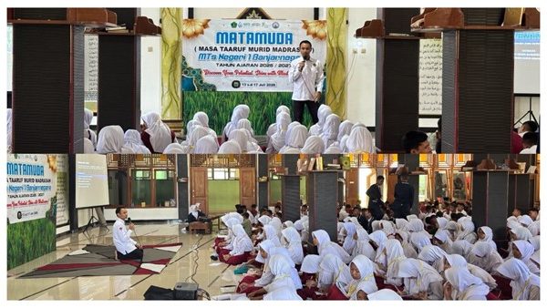Sesi Materi BRUS MATAMUDA Madtsansa Tanamkan Budaya Madrasah Sehat, Aman, Nyaman, dan Menyenangkan