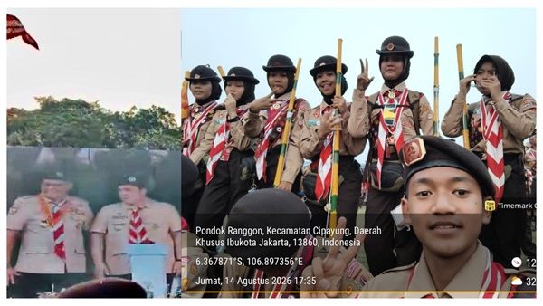 Bersama Menpora Erick Thohir, Garuda Madtsansa—Raffasya dan Aisyamara Rayakan Hari Pramuka Ke-65 di Buperta Cibubur Bersama Menpora Erick Thohir, Garuda Madtsansa—Raffasya dan Aisyamara Rayakan Hari Pramuka Ke-65 di Buperta Cibubur