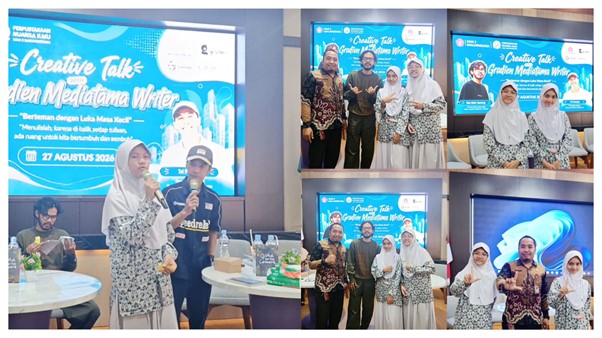 Dua Murid Kelas Unggulan Sastra MTsN 1 Banjarnegara Ikuti Workshop Kepenulisan di MAN 2 Banjarnegara