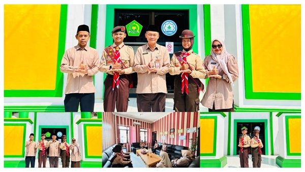 Dua Siswa Madtsansa Dilepas untuk Ikuti Jambore Daerah Madrasah di Klaten