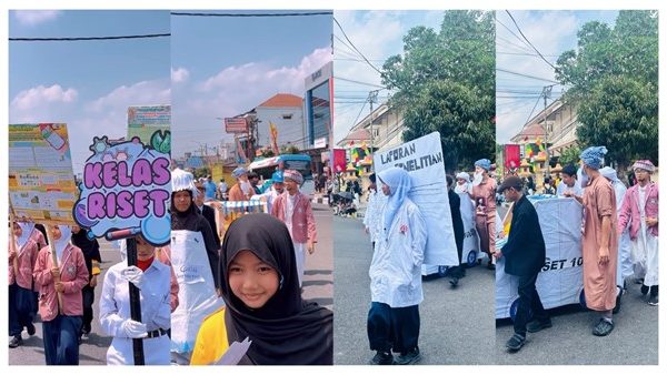 Kelas Unggulan Riset Tampilkan Karya dan Jejak Prestasi dalam Karnaval Kemerdekaan ke-81 RI