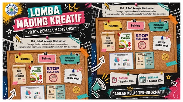 Rilis Lomba Mading Kreatif 2026, Madtsansa Dorong Kelas Jadi Pojok Remaja yang Informatif dan Inspiratif