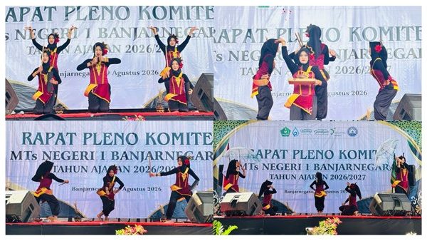 Tari Sabeting Langit Semarakkan Rapat Pleno Komite MTsN 1 Banjarnegara Tari Sabeting Langit Semarakkan Rapat Pleno Komite MTsN 1 Banjarnegara