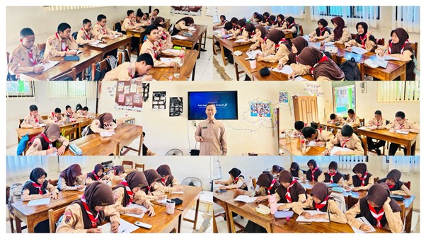 Bimbingan Sastra Kelas 7 Madtsansa Asah Kreativitas Lewat “Puisi Super Kece dan Orisinal”