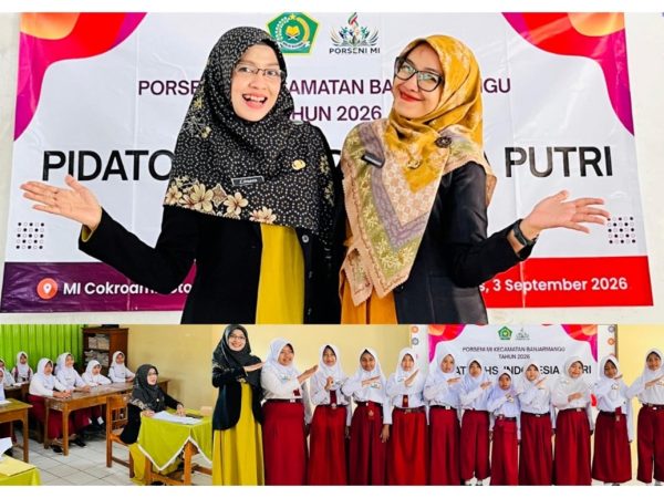Dua Guru MTs Negeri 1 Banjarnegara Dipercaya Jadi Juri Pidato Putri Porseni MI Banjarmangu 2026 Dua Guru MTs Negeri 1 Banjarnegara Dipercaya Jadi Juri Pidato Putri Porseni MI Banjarmangu 2026