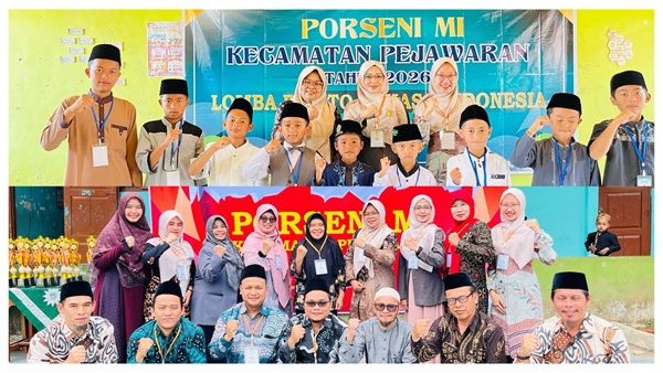 Linara Kembali Dipercaya Jadi Juri Pidato Putra Porseni MI Kecamatan Pejawaran 2026