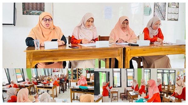 Pengurus DWP Unsur MTs Negeri 1 Banjarnegara Bahas Program Kerja dan Persiapan Tuan Rumah Pertemuan Rutin Kecamatan