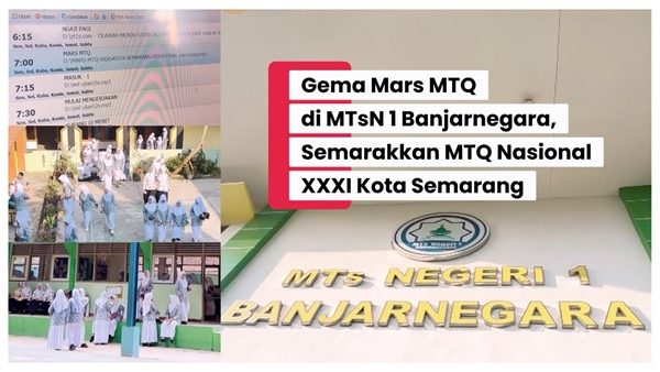 Semarak MTQ Nasional XXXI 2026, Mars MTQ Diperdengarkan di Lingkungan Madtsansa