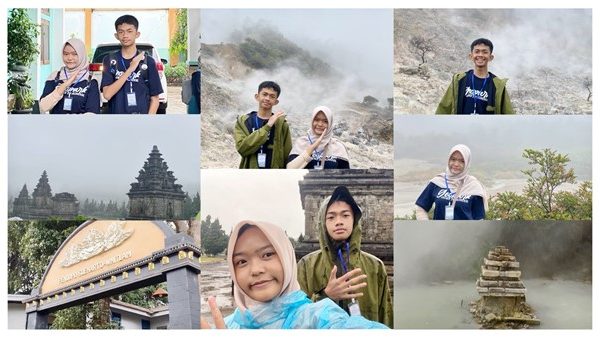 Azfar dan Noviana, Flogger Muda Madtsansa Jelajahi Potensi Geopark Nasional Dieng